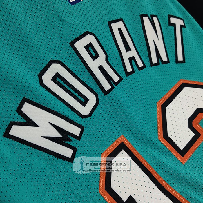 Camiseta Memphis Grizzlies Ja Morant NO 12 Classic Autentico Verde
